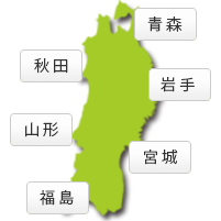 東北地図